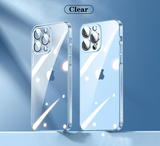 Ultra Thin Clear Plating Case for iPhone 14 13 12 series