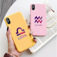 Zodiac Sign Soft Silicone Phone Case For iPhone 11 Series