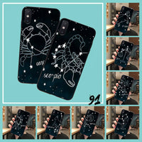 12 Constellation Zodiac Signs Bling Cute Phone Case For iPhone 11 Pro Max  1