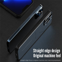 Electroplated Camera Protection Luxury Business Case For iPhone 13 12 11 Pro Max Mini