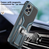 Armor Shockproof Luxury Magnetic Ring Phone Cover Case For Apple iPhone 12 11 Series