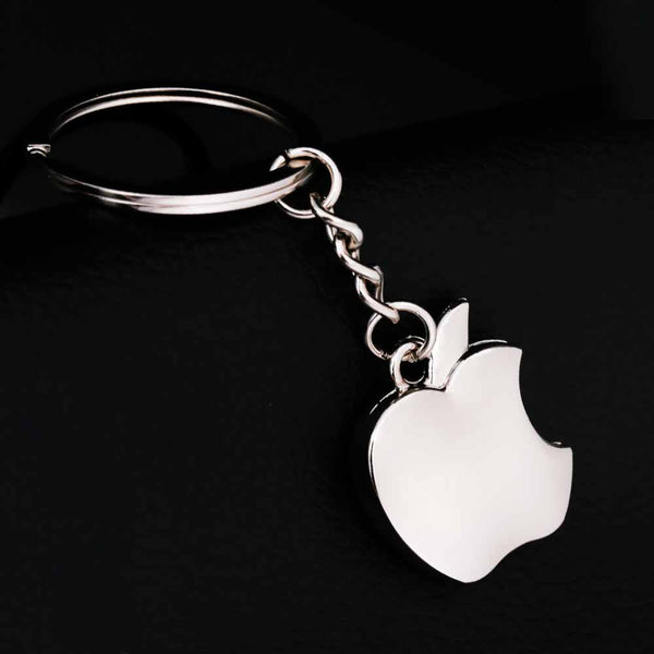 Novelty Souvenir Metal Apple Key Chain