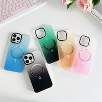 Luxury Gradient Magnetic Wireless Charging Case for iPhone 13 12 11 Mini Pro Max