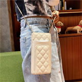 Luxury Crossbody Cellphone Pouch for iPhone Samsung Huawei