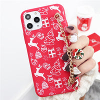 New Christmas Gift Silicone Case For iPhone 13 12 11 Series