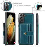 Luxury Magnetic Safe Leather Wallet Case For Samsung Galaxy S22 Ultra Plus S21FE