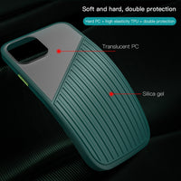 Silicone Splicing Shockproof Case for iPhone 12 & 11 Series