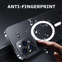 Luxury Metal Magnetic Plating Aluminum Frame Case for iPhone 13 12 11 Pro Max