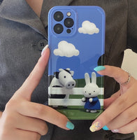 Cute Cartoon Soft Phone Case for iPhone 13 12 11 Series