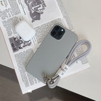 Luxury Hand Strap Wristlet Silicone Case for iPhone 12 11 Series
