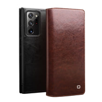 Note 20 Ultra Luxury leather wallet case