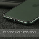 Shockproof Soft Silicone Hard Aluminum Alloy Frame Case for iPhone 11 Series