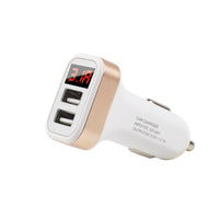 5V USB Car-Charger with LED Screen