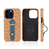 Hand Wrist Strap Leather Case for iPhone 14 13 12 series