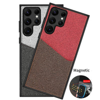 Canvas Fabric Case for Samsung Galaxy S22 S21 S20 Note 20 Ultra Plus