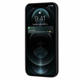 Carbon Fiber Card Pocket Slim Hard Case For iPhone 12 11 Series