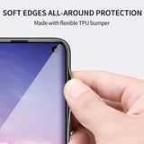 Luxury Ultra Thin Transparent Glass Heavy Duty Protection Case For Samsung S10 Series