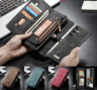 Magnetic Leather Phone Case For Samsung Galaxy S22 S21 series