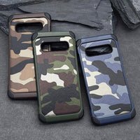 Army Camouflage Shockproof Waterproof Case For Samsung Galaxy S10 Series