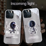 Astronaut Luminous Case for iPhone 13 12 11 Pro Max Mini