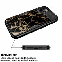 Marble Flower Luxury Silicone Shockproof Case For iPhone 11 XS Series