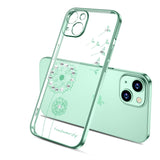 Ulti Thin Soft Silicon Plating Glitter Diamond Case for iPhone 13 12 11 Series