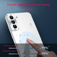 Magnetic Metal Lens Protection Case for Samsung Galaxy S21 S22 Ultra Plus