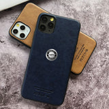 Ultra Slim Leather Case for iPhone 13 12 Series