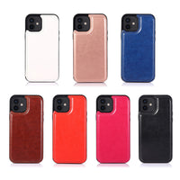 Retro Leather Multi Card Holder Wallet Case For iPhone 13 Series