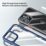Tempered Shockproof Full Lens Protection Clear Case For iPhone 13 12 11 Series