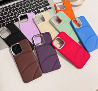 Liquid Silicon Down Jacket The Puffer Case For iPhone 15 14 13 series