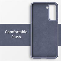 Liquid Silicone Soft TPU Ultra thin Cover For Galaxy S21 Ultra Plus