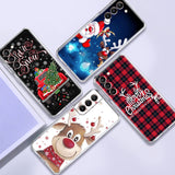 Merry Christmas Transparent Case for Samsung Galaxy S21 S20 Note 20 Series