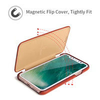 Luxury Magnetic Flip Leather Case for iPhone 13 12 11 Pro Max 13 11 Pro Max