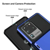 Luxury Slim Shockproof Wallet Case Heavy Duty Protection For Samsung S20 Series