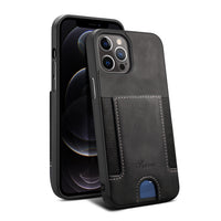 Leather Wallet Case for iPhone 13 12 11 Mini Pro Max