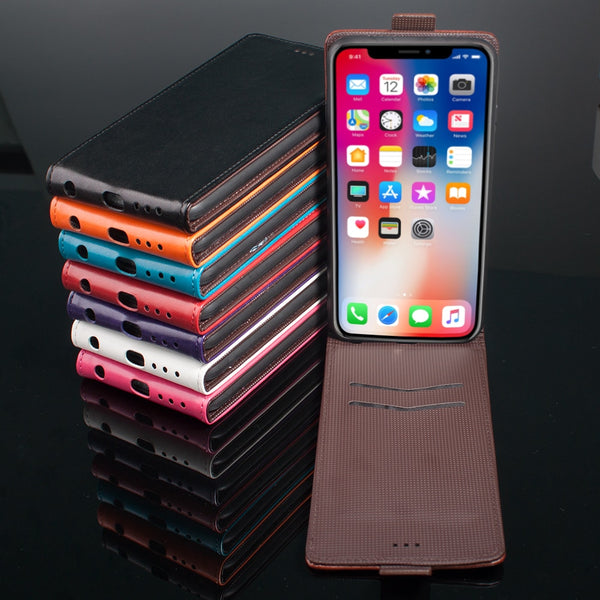 iPhone 12 Wallet Flip Leather Case