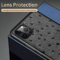 Leather Case for iphone 12 pro 1