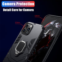 Anti Shock Magnet Armor Case for iPhone 14 13 12 series