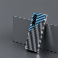 Fashion Ultra Thin Carbon Fiber Case for Samsung Galaxy Z Fold 3