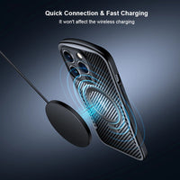 Shockproof Magnetic Wireless Charging Case With Ring Stand For iPhone 14 13 series