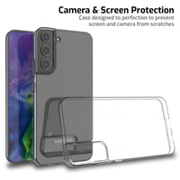Transparent Silicone Case for Samsung Galaxy S22 Plus Ultra 5G