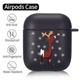 Cartoon Santa Claus Christmas Soft TPU Case For Airpods 3 2 1 Series