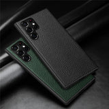 Ultra Slim High Quality Leather Shockproof Back Case for Samsung S22 Ultra Plus