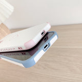 Soft Cortex Love Heart Phone Case For IPhone 13 12 11 Series