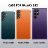Magnetic Leather Flip Stand Full Protection Soft Case For Samsung Galaxy S22 S21 S20 Note 20 series