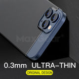Ultra Thin Soft Hard Matte Cover Transparent Phone Case For iPhone 11 & 12 Series