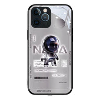 Astronaut Luminous Case for iPhone 13 12 11 Pro Max Mini