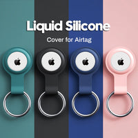 Liquid Silicone Protective Cover for Apple Airtag Tracker