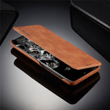 Magnetic Leather Wallet Card Slot Case for Samsung S21 S20 Note 20 Series